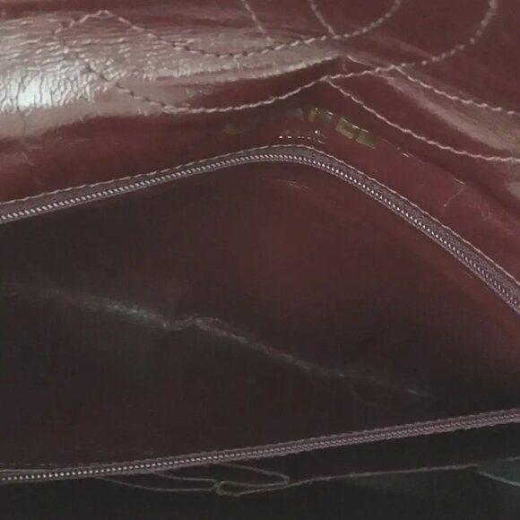 Vintage Chanel Limited Paris Edition Double Flap Diana with 24k Gold Hardware - Picture 9 of 10